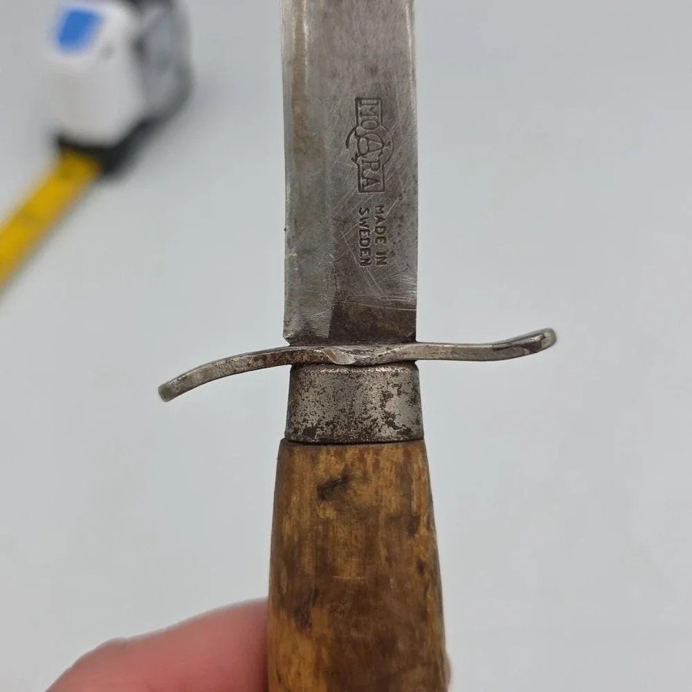 Moara Sweden Hunting/Fishing Knife 3.5  Blade Wooden Handle